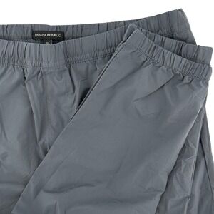 Banana Republic Mens‎ XL Jogger Pants Gray Drawstring Waist Lightweight